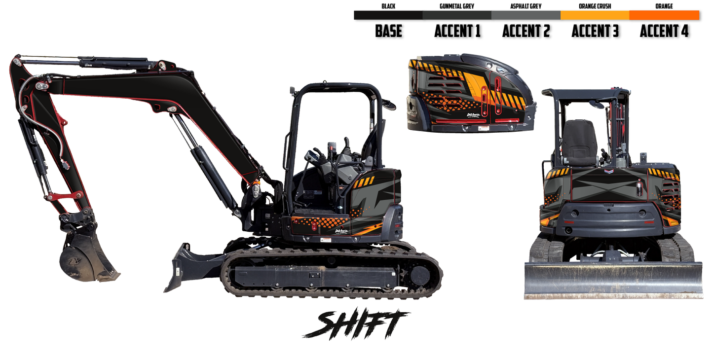 Yanmar ViO50-6B/ViO55-6B Wrap Kits