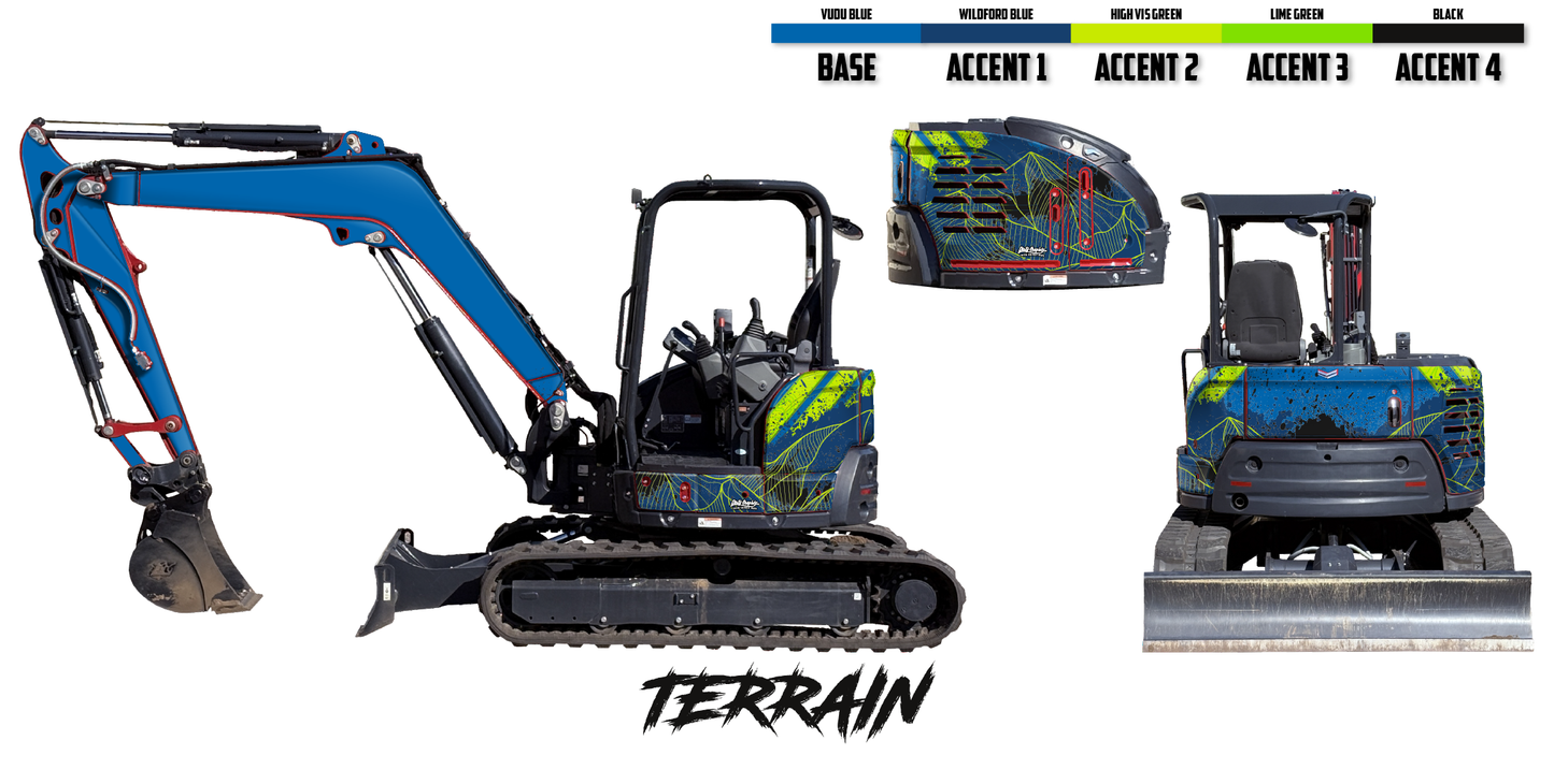 Yanmar ViO50-6B/ViO55-6B Wrap Kits